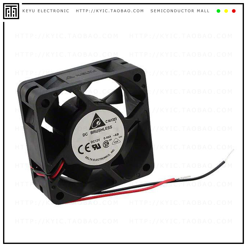 AFB0612EH-AB【FAN AXIAL 60X25.4MM 12VDC WIRE】
