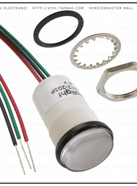 5571412203F【LED PNL MT 11/16' 5V WT RED/GRN】