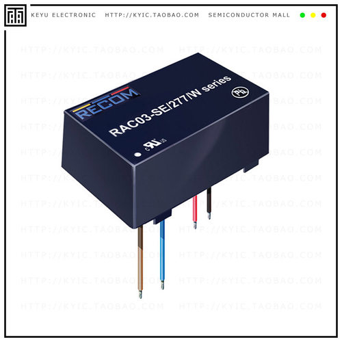 RAC03-05SE/277/W【AC/DC CONVERTER 5V 3W】