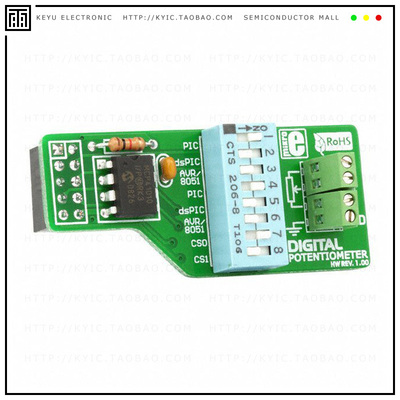 MIKROE-198【BOARD DIGITAL POTENTIOMETER】