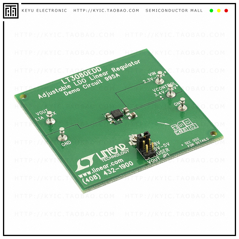 DC995A【EVAL BOARD LDO REG LT3080】