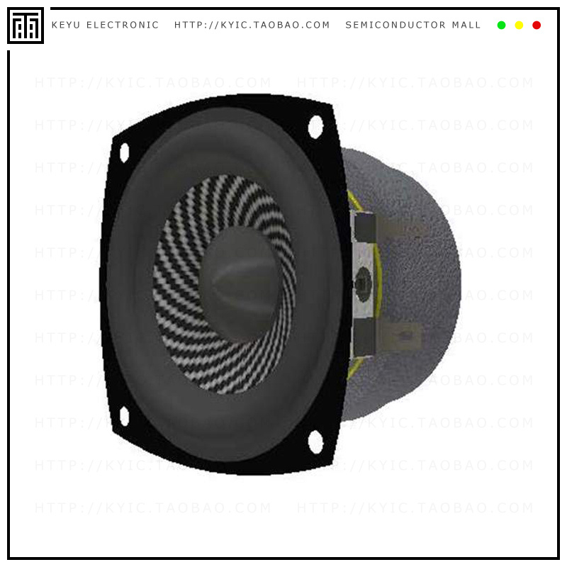 AS08304CR-R【SPEAKER 7W 4 OHM 85 DB 105 HZ】
