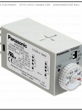 S1DXM-A2C10M-DC24V【RELAY TIME DELAY 10MIN 7A 250V】