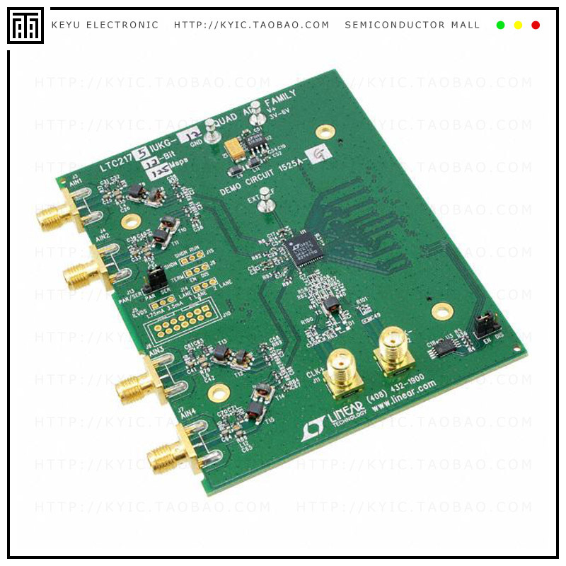 DC1525A-G【BOARD DEMO 125MSPS LTC2175-12】