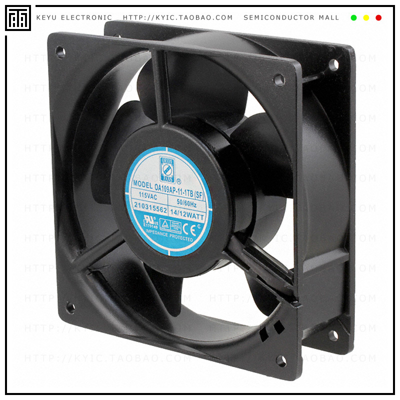 OA109AP-11-1TB(SF)【FAN AXIAL 120X38MM 115VAC TERM】
