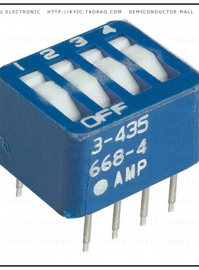 3-5435668-4【SWITCH ROCKER DIP SPST 60MA 5V】