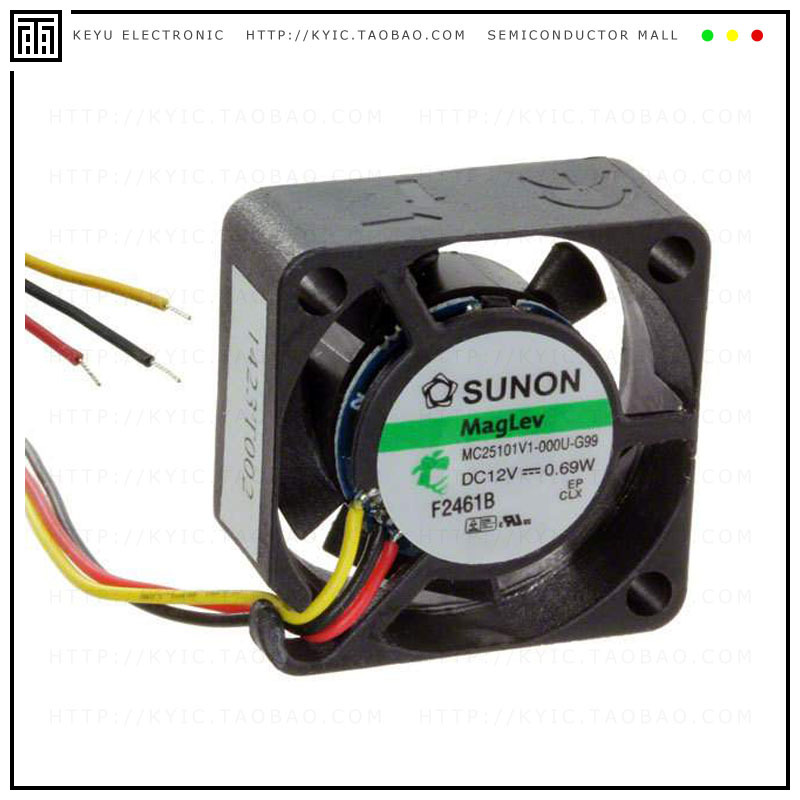 MC35100V2-000U-G99【FAN AXIAL 35X10MM VAPO 5VDC WIRE】