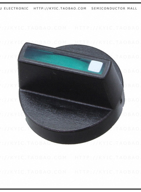 52-928.50【ROTATING KNOB BLACK/GREEN D18 PL】