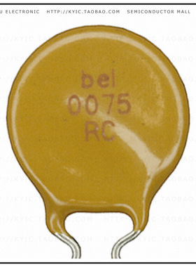 0ZRC0075FF1E【PTC RESET FUSE 90V 750MA RADIAL】