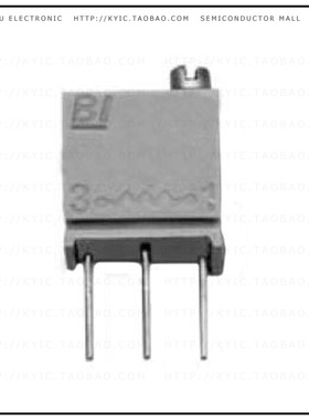 64YR100KLF【TRIMMER 100KOHM 0.25W PC PIN TOP】