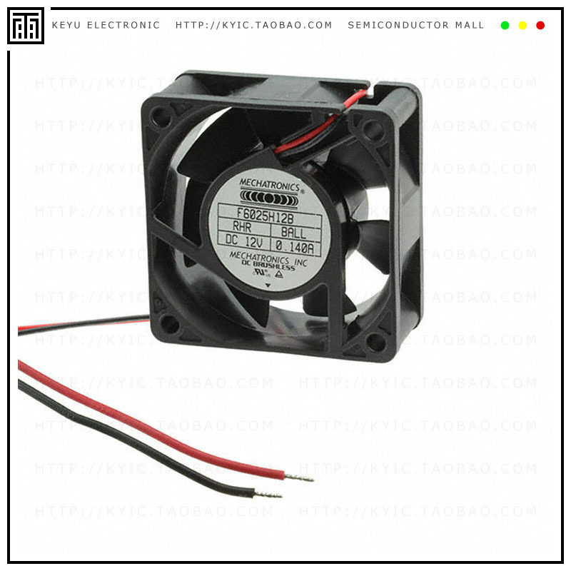 F6025X24B1-FHR-WS-EM【FAN AXAL 60X25MM TACH IP57 24VDC】