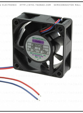 F6025X12B1-RHR-WS【FAN AXIAL 60X25MM 12VDC WIRE】