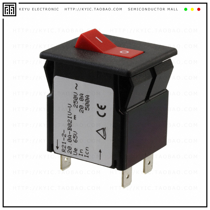 R21-2-20.0A-B02IV-V【CIR BRKR MAG-HYDR 20A ROCKER】