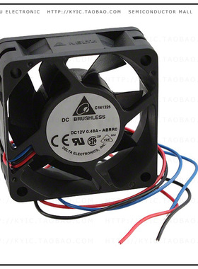 AFB0612EH-ABRR0【FAN AXIAL 60X25.4MM 12VDC WIRE】