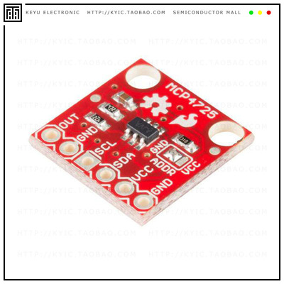 BOB-12918【MCP4725 DAC BREAKOUT】