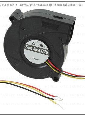 9BD12SC6-1【BLOWER 76X20MM 12VDC TACH】