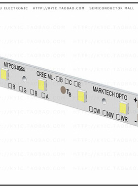 MTG7-002S-MLC00-NW-0XE5【LED MCPCB LINEAR NEUT 4000K ML-C】