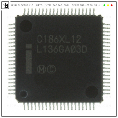 SB80C186XL12【IC MPU I186 12MHZ 80SQFP】