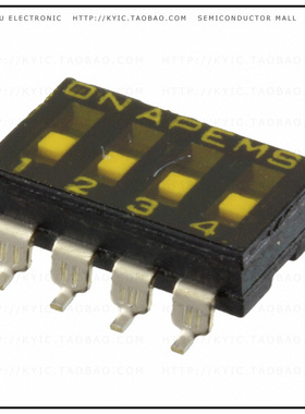 DMR04TTR【SWITCH SLIDE DIP SPST 25MA 24V】
