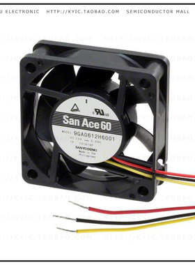 9S0612F401【FAN 60X25MM 12VDC TACH】