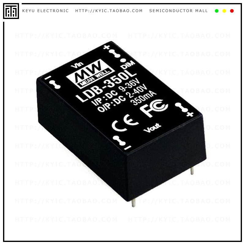 LDB-350L【LED DVR CC BUCK-BST 2-40V 350MA】