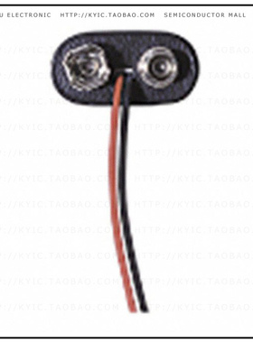 BS6T-HD【BATTERY CONNECT SNAP 9V 6' LEADS】