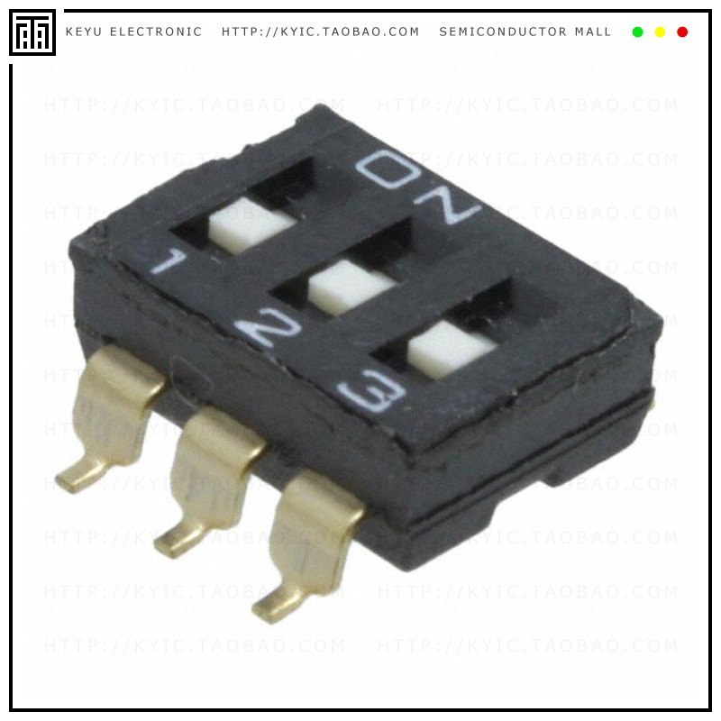 A6S-3102-H【SWITCH SLIDE DIP SPST 25MA 24V】