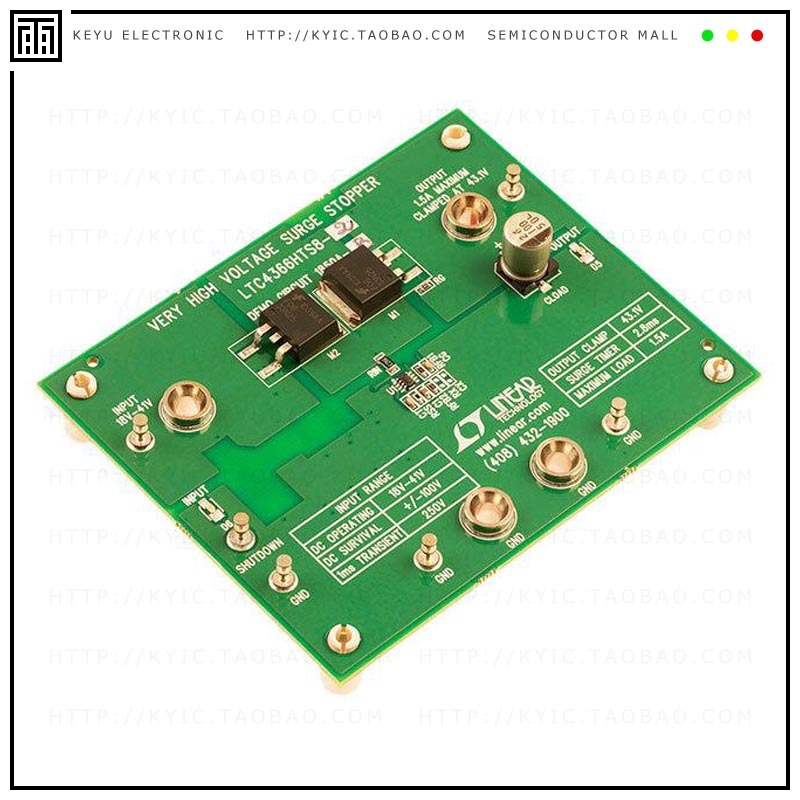 DC1850A-B【BOARD DEMO LTC4366HTS8-2】