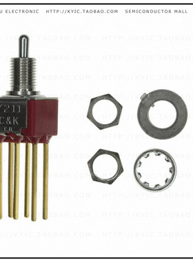 7211MHWBE【SWITCH TOGGLE SP3T 0.4VA 20V】