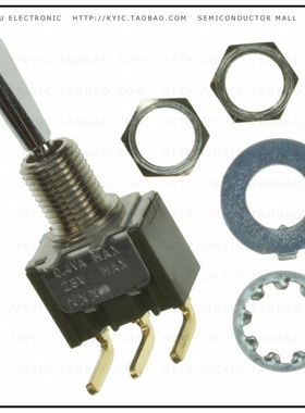 M2018ES1G30【SWITCH TOGGLE SPDT 0.4VA 28V】