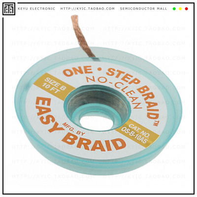 OS-B-10AS【DESOLDER BRAID NO-CLN 0.05' 10'】
