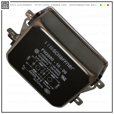 FN2060-10-06【LINE FILTER 250VAC 10A CHASS MNT】