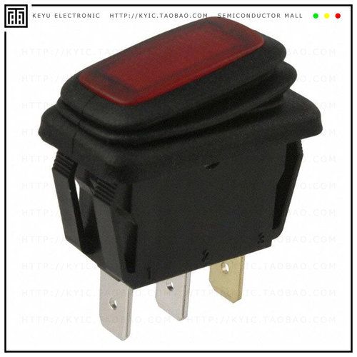 GRB238B801BRRL1Z【SWITCH ROCKER SPST 16A 12V】