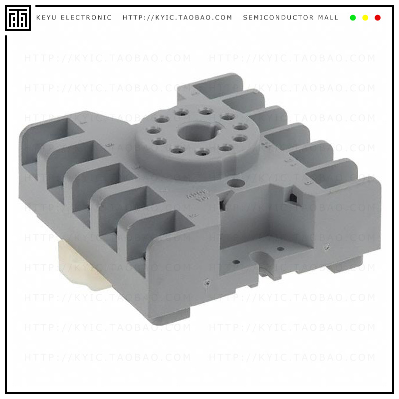 27E892【RELAY SOCKET 11 POS DIN RAIL】