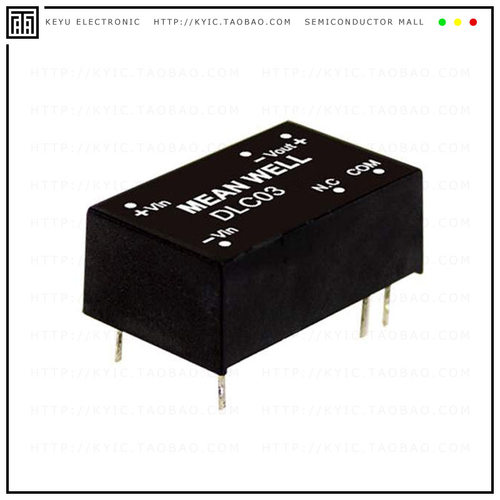 DLC03B-12【DC DC CONVERTER +/-12V 3W】