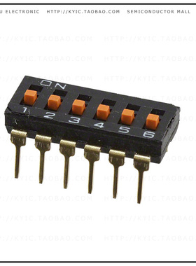 A6T-6104【SWITCH SLIDE DIP SPST 25MA 24V】