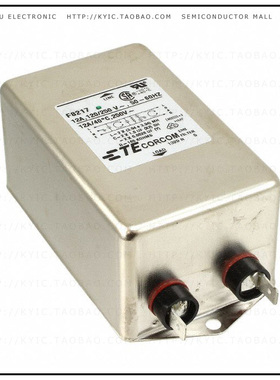 2-6609037-6【LINE FILTER 250VAC 12A CHASS MNT】