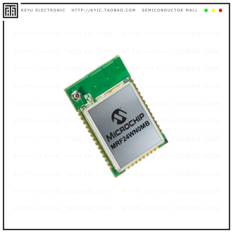 MRF24WN0MB-I/RM100【RF TXRX MODULE WIFI W.FL ANT】