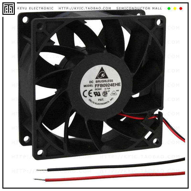 FFB0924EHE【FAN AXIAL 92X38MM 24VDC WIRE】