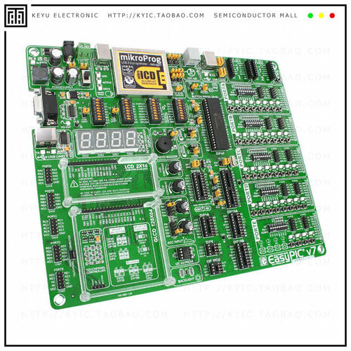 MIKROE-798【EASYPIC V7 PIC18F45K22 EVAL BRD】