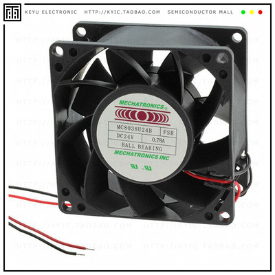 MC8038U24B-FSR【FAN AXIAL 80X38MM 24VDC】