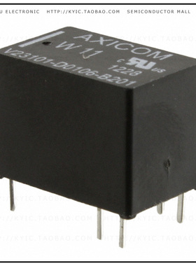 V23101D 106B201【RELAY GEN PURP SPDT 1.25A 12VDC】