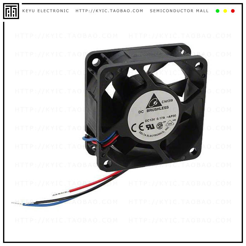 AFB0612H-AF00【FAN AXIAL 60X25.4MM 12VDC WIRE】