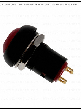 RP8200B2M1CEBLKREDNIL【SWITCH PUSH SPST 0.1A 24V】