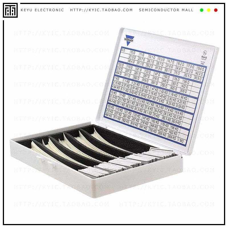 LAE1BCHIP0603KFE96【RESISTOR KIT 0-1M 1/10W 6100PCS】