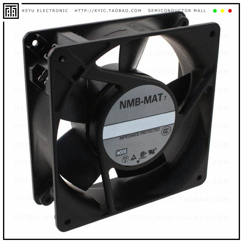 4715FS-12T-B40-D00【FAN AXIAL 119X38MM 115VAC TERM】