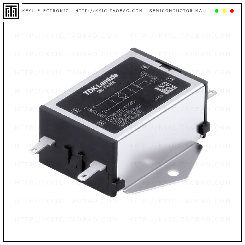 RSEL-2006A【LINE FILTER 250VDC/VAC 6A CHASS】