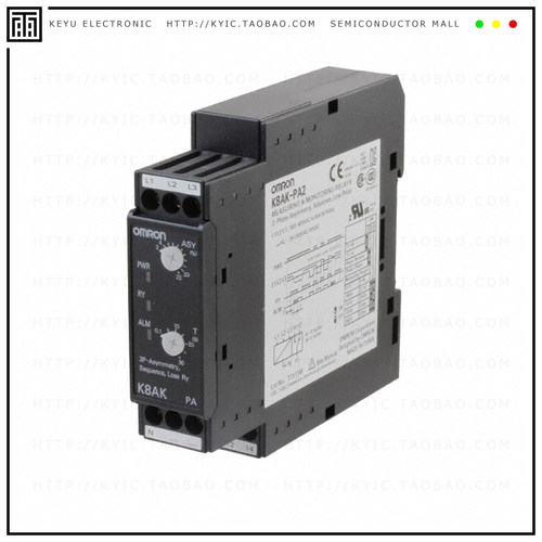 K8AK-PA2 380/480VAC【ASY PHASE-SEQUENCE/LOSS】
