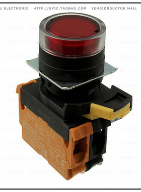A22NL-BGM-TRA-G002-RD【SWITCH PUSH SPST-NC 10A 120V】