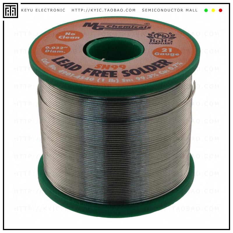 4901-454G【SOLDER LF SN99 21GAUGE 1LBS】